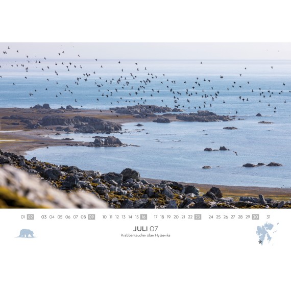 Doppelkalender Spitzbergen/Bäreninsel/Jan Mayen 2023