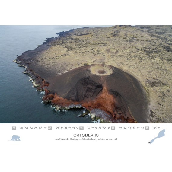 Spitsbergen/Bear Island/Jan Mayen calendar 2023 (double calendar)