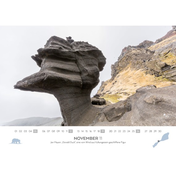 Doppelkalender Spitzbergen/Bäreninsel/Jan Mayen 2023