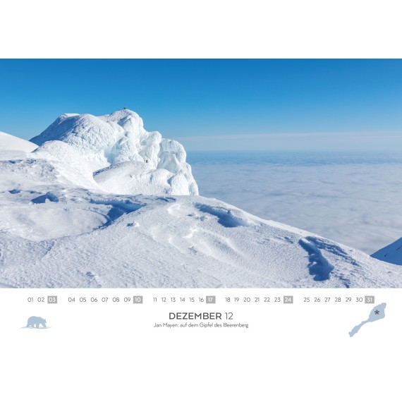 Spitsbergen/Bear Island/Jan Mayen calendar 2023 (double calendar)