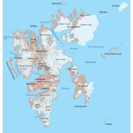 Spitsbergen – Svalbard. The complete guidebook (engelsk)