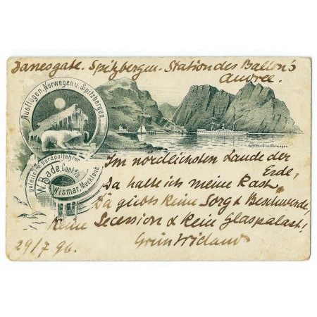 Auf Nord­­lan­d­fahrt – 1896 von Hamburg nach Spitz­­bergen