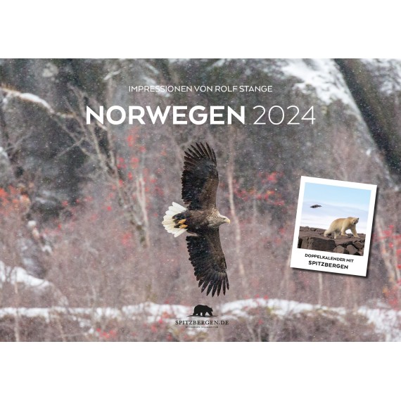 Spitsbergen & Norway calendar 2024 (double calendar)