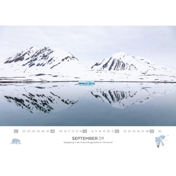 Spitsbergen & Norway calendar 2024 (double calendar)