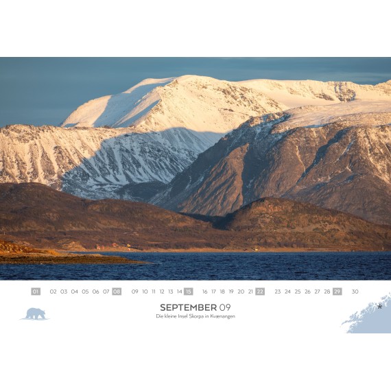 Spitsbergen & Norway calendar 2024 (double calendar)