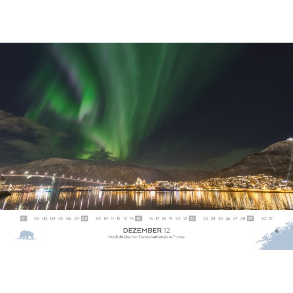 Spitsbergen & Norway calendar 2024 (double calendar)