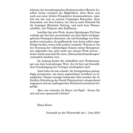 Spitzbergen: Reisebeschreibung von 1896