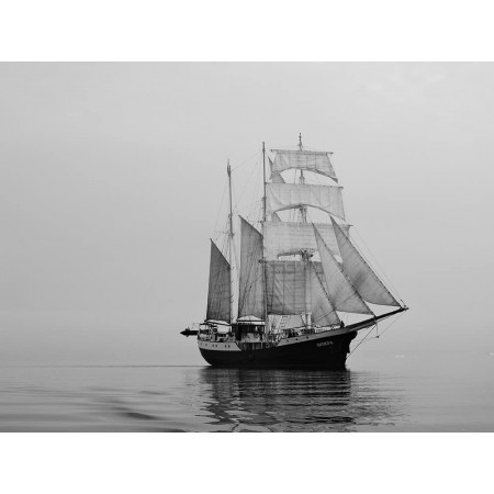Spitzbergen Svalbard. Monochrom Bildband von Nadine Hugo