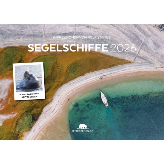 Spitsbergen & arctic sailing ships calendar 2026 (double calendar)