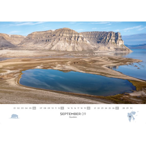 Svalbard & seilbåter kalender 2026