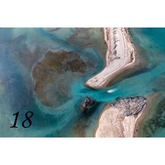 Bilderrahmen aus Spitzbergen-Treibholz