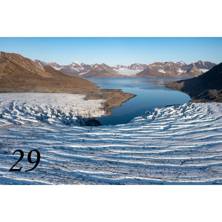Spitsbergen driftwood picture frame from Longyearbyen, Svalbard