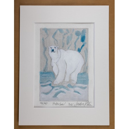 Radierungen von Sandra Setzkorn (Longyearbyen, Spitzbergen)