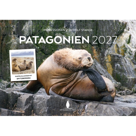 Spitsbergen & Patagonia calendar 2027 (double calendar)