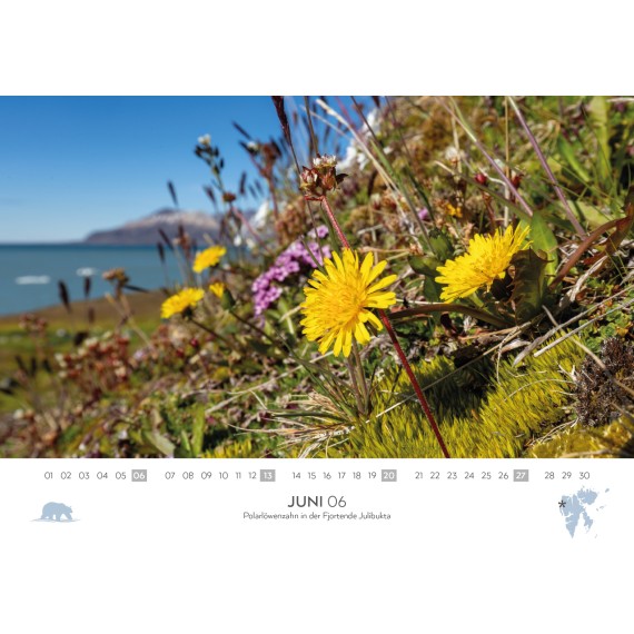 Doppelkalender "Spitzbergen & Patagonien" 2027