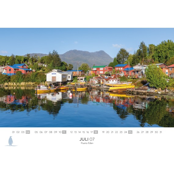 Spitsbergen & Patagonia calendar 2027 (double calendar)