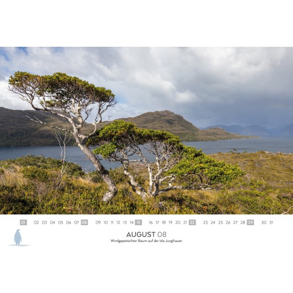 Spitsbergen & Patagonia calendar 2027 (double calendar)