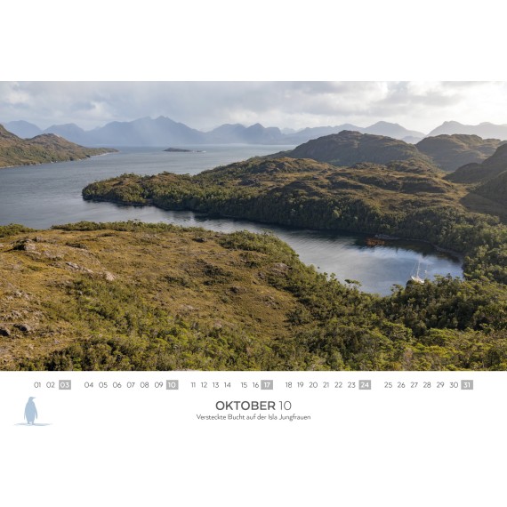 Doppelkalender "Spitzbergen & Patagonien" 2027