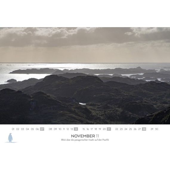 Spitsbergen & Patagonia calendar 2027 (double calendar)