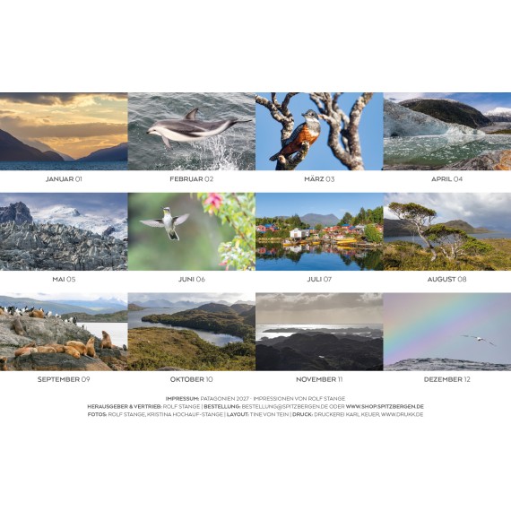 Svalbard & Patagonia kalender 2027