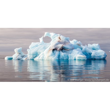 Limited edition postcard set Spitsbergen (Svalbard). Weathered iceberg.