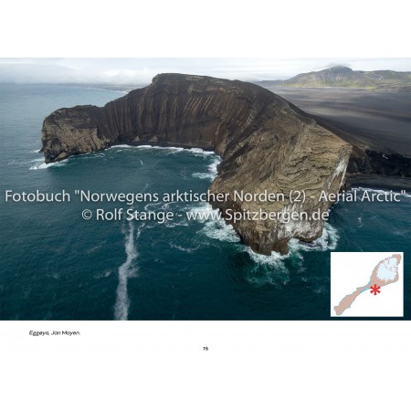 Aerial Arctic: Norway's arctic landscapes in aerial photos.  Jan Mayen.