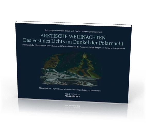 Arktische Weihnachten. The arctic Christmas book (German). Cover